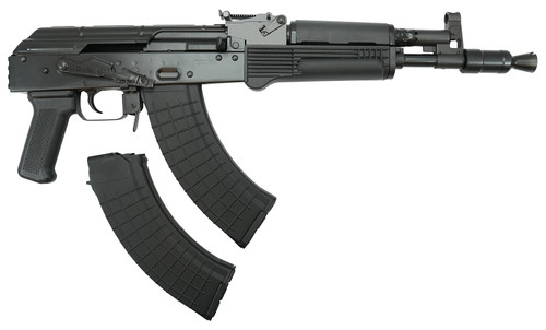 Pioneer Arms AK0031FTPROP Hellpup Pro 7.62x39mm Semi-Auto Rifle with Threaded Barrel and Adjustable Sights