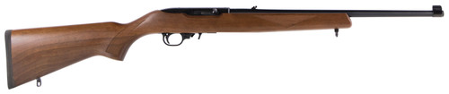 Ruger 1102 10/22 Sporter Deluxe .22 LR Rifle with Fixed Walnut Stock and 18.5-inch Alloy Steel Barrel