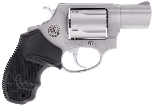 Taurus 2-605029 Small 357 Mag / 38 Special +P Revolver with 2-Inch Matte Stainless Steel Barrel