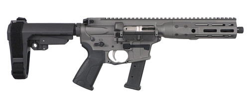 LWRC IC-9 9mm Luger Pistol with 8.5-inch Threaded Barrel and SB Tactical SBA3 Brace
