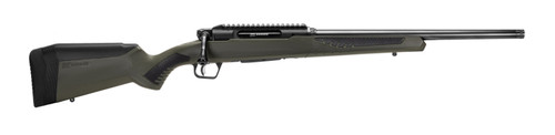Savage Impulse Hog Hunter Full Size 300 Win Mag Bolt-Action Rifle with 24-Inch Threaded Barrel and AccuStock in Matte OD Green