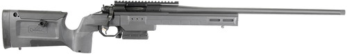 LaRue Tactical Siete 243 Win Bolt-Action Rifle with 23-Inch Sporter Barrel in Gray, Right Hand - Model LTKRGSIETE24323GRY