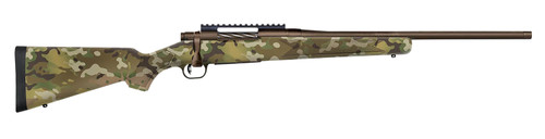 Mossberg Patriot Compact 300 Winchester Magnum Bolt-Action Rifle with Threaded Bull Barrel and MultiCam Stock