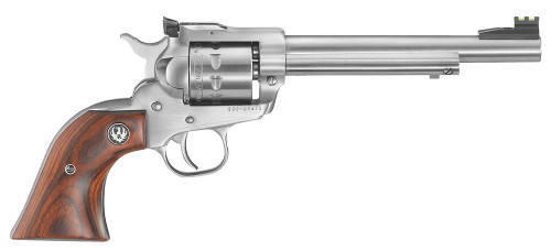 Ruger Single-Six Convertible .22 LR & .22 WMR Revolver with 6.5-inch Satin Stainless Steel Barrel - Model 0626