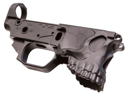 Sharps Bros SBLR03 The Jack Stripped AR-15 Lower Receiver with Black Anodized Finish