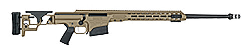 Barrett 18491 MRAD Folding Stock Bolt-Action Rifle in 308 Win with 24-Inch Fluted Barrel and Adjustable Length of Pull