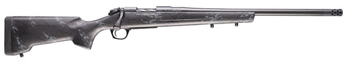 Bergara Rifles B14SM1209CF Cima 6.5 PRC Bolt-Action Rifle with Carbon Fiber Barrel and Sniper Gray Cerakote Finish