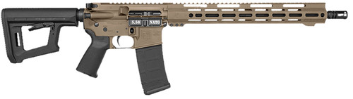 Diamondback DB1718K061 DB15 Carbon Series 5.56 NATO Rifle with Flat Dark Earth Cerakote Finish and 16-Inch Threaded Barrel