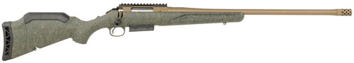 Ruger American II Predator .400 Legend Bolt-Action Rifle with 22-Inch Threaded Barrel and Green Splatter Synthetic Stock
