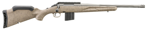 Ruger American II Ranch Full Size Bolt-Action Rifle in 6.5 Grendel with 16.1 Inch Spiral Fluted Threaded Barrel and Flat Dark Earth Stock (Part #46927)