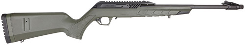 Derya Firearms TM22 Standard .22 LR Rifle with Adjustable Green Stock and 18-inch Target Barrel