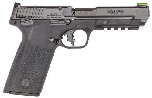 Smith & Wesson M&P22 Full Size 22 WMR Pistol with 4.35-inch Barrel, Black Finish and Optic Ready Slide