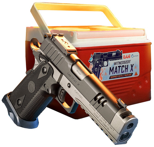 EAA Witness 2311 MatchX 9mm Luger Pistol with 5-Inch Barrel and Optic Ready Slide