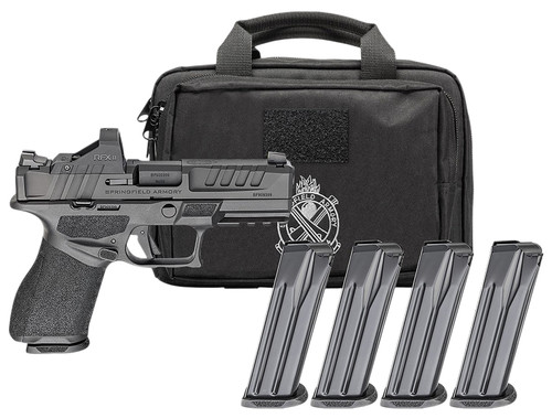 Springfield Armory EC9409B15PAC 9mm Luger Compact Pistol with 4-inch Barrel and Optic Ready Slide
