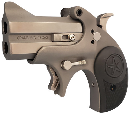 Bond Arms BARHR Rawhide .38 Special / .357 Mag Revolver with 2.5-Inch Barrel and Black Rubber Grips