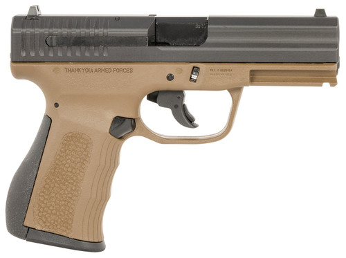 FMK G9C1G2BRTSSCM 9mm Pistol with Burnt Bronze Finish, 10-Round Capacity
