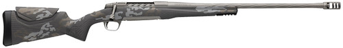 Browning X-Bolt Pro Stainless Steel Bolt Action Rifle in 308 Win with 18-inch Spiral Fluted Barrel and Digital Camouflage Stock
