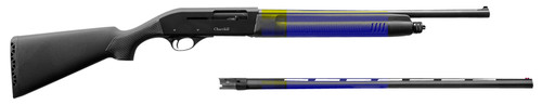 Akkar 111225 Churchill 220 Combo Shotgun - 20 Gauge with 18.5 Inch or 26 Inch Barrel, Black Synthetic Stock