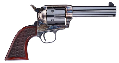 Taylors & Company 556204DE Short Stroke Smoke Wagon .357 Mag Revolver with 4.75-inch Barrel and Walnut Grips