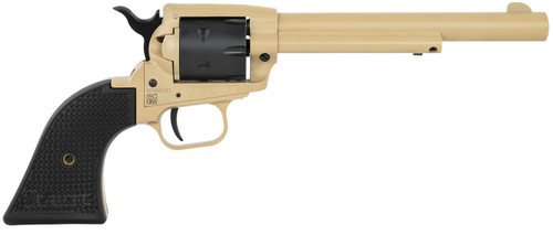Heritage Manufacturing SRR22V6 Rough Rider .22 LR Revolver with 6.50-Inch Sabre Sand Cerakote Barrel