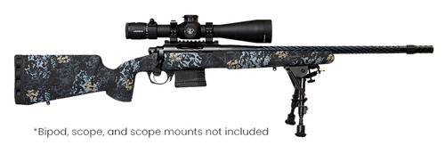 Horizon Firearms RF017S472214T19 Vandal Prime 25 Creedmoor Bolt-Action Rifle with 22-Inch Spiral Fluted Threaded Barrel and Iota EKO Carbon Fiber Stock