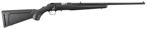 Ruger American Rimfire Full Size .22 WMR Bolt-Action Rifle, 22-Inch Satin Blued Steel Barrel with Alloy Steel Receiver and Integral Scope Mount