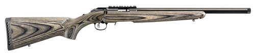 Ruger American Rimfire Target .22 WMR with 18-Inch Threaded Bull Barrel and Black Laminate Stock (Part Number 8349)