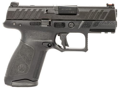 Beretta USA JAXA1C910FO APX A1 Compact 9mm Striker Fire Pistol with 3.7-inch Barrel and Optic Ready Slide