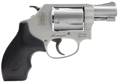 Smith & Wesson M637 Model 163050 J-Frame Revolver - 38 Special +P, Stainless Steel, 1.88-inch Barrel