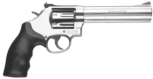 Smith & Wesson Model 686 Plus .357 Magnum Revolver with 6-Inch Satin Stainless Barrel