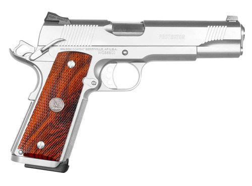 Wilson Combat WPSASSCA Protector 45 ACP 5-Inch Stainless Steel Pistol with Coco Bolo Grips