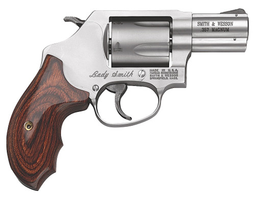 Smith & Wesson Model 60 Ladysmith J-Frame Revolver in .357 Mag/38 Special +P with Satin Stainless Finish