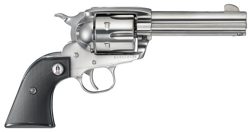 Ruger Vaquero SASS .357 Magnum Revolver with 4.62-Inch High Gloss Steel Barrel and Commemorative Case