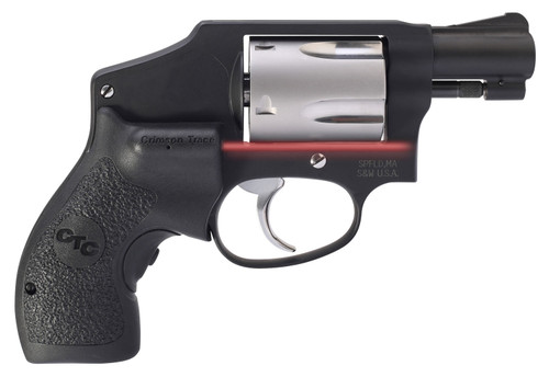 Smith & Wesson Performance Center Model 442 .38 Special +P Revolver with Crimson Trace Lasergrip and Black Stainless Steel Barrel