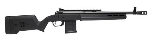Savage Arms 58186 110 Scout Full Size 450 Bushmaster 5+1 16.50" Matte Black Threaded Barrel, Picatinny Rail Carbon Steel Receiver, Black Magpul Hunter Synthetic Stock, Left Hand