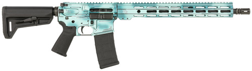 Shark Coast Tactical SCC01884ABLUE 5.56 NATO Rifle with 16-Inch Barrel and Magpul SL-K Stock
