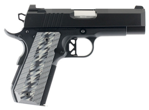 Dan Wesson 01883 ECP BOBTAIL 45 ACP Pistol with 4-inch Bull Barrel and Black Finish