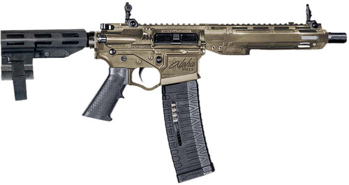 ATI Alpha Maxx 300 Blackout Rifle with 7.50-Inch Barrel, M-LOK Handguard, and Flat Dark Earth Picatinny Rail Receiver