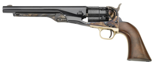 Pietta PF60CH448 1860 Army .44 Caliber Single-Action Revolver with 8-Inch Steel Barrel and Walnut Grip