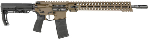 Patriot Ordnance Factory POF 01752 Minuteman Semi-Auto Rifle in 5.56 NATO with 16.5-inch Match Grade Barrel and M-Lok Handguard