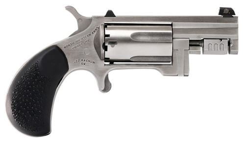 North American Arms SNT Sentinel .22 WMR 5-Shot Revolver with 1.42-Inch Matte Stainless Steel Barrel