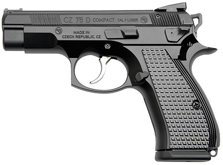 CZ Custom Shop CZ 75 D PCR Compact 9mm Luger Pistol with 3.90-inch Barrel