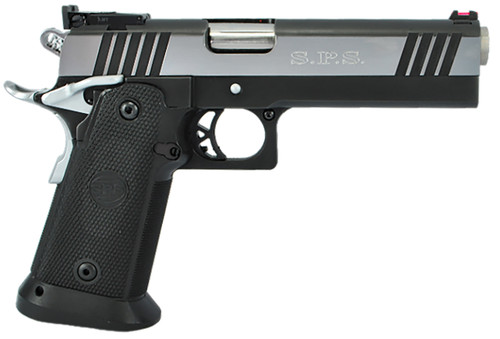 TriStar SPS Pantera 1911 9mm Luger Semi-Automatic Pistol with 5-inch Barrel and Black Chrome Finish