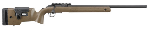 Ruger American Rimfire LR Target Full Size 22 LR Bolt-Action Rifle with Threaded Bull Barrel and Adjustable Stock