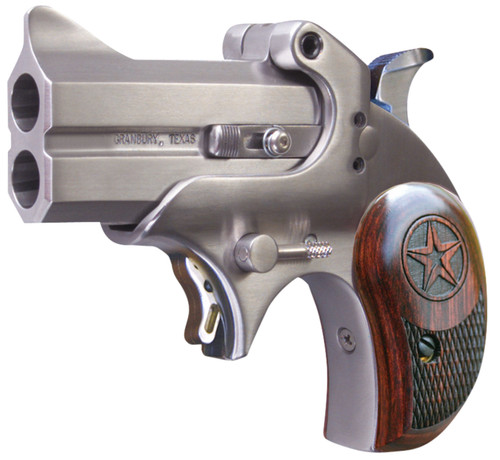 Bond Arms BAM Mini Original .45 Colt Derringer with Rosewood Grips and Stainless Finish