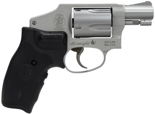 Smith & Wesson M642 Airweight .38 Special +P Revolver with Crimson Trace Lasergrip