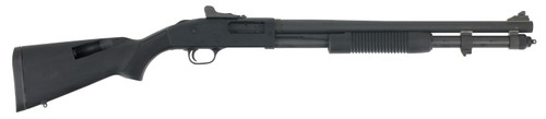 Mossberg 51668 590A1 Tactical 12 Gauge Pump-Action Shotgun with Ghost Ring Sights and Storage Compartment