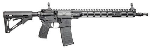 Smith & Wesson M&P15 AXE Rifle with 16.1-Inch Threaded Barrel, 30+1 Capacity, Black Magpul CTR Stock