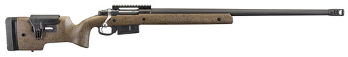 Ruger Hawkeye Long-Range Target Rifle in 6.5 PRC with 26-Inch Barrel - Brown Laminate Stock