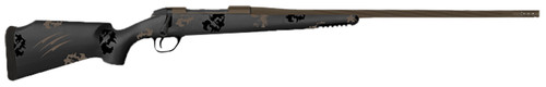 Fierce Firearms TWTROG300WIN22BT Twisted Titanium Rogue Bolt-Action Rifle with 22-Inch Fluted Threaded Barrel and Carbon Fiber Stock